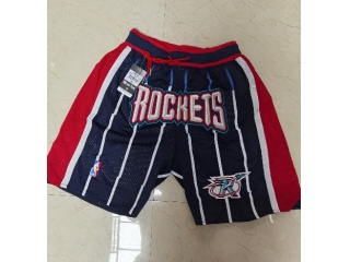 Houston Rockets Just Don Shorts Blue