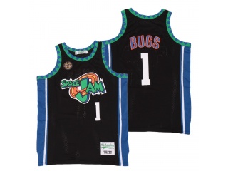 #1 Bugs Bunny Space Jam New Style Jersey Black