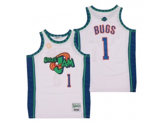 #1 Bugs Bunny Space Jam New Style Jersey White