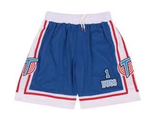 Space Jam 1 Bugs Bunny Throwback Shorts Blue