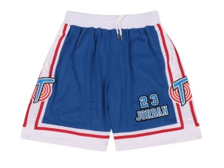 Space Jam 23 Michael Jordan Throwback Shorts Blue