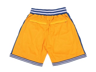 Laney High School Michael Jordan Throwback Shorts Yellow