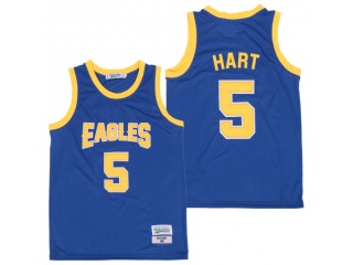 Temple Owls Eagles 5 Kevin Hart Jersey Blue