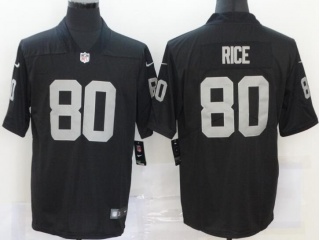 Oakland Raiders #80 Jerry Rice Vapor Untouchable Limited Jersey Black