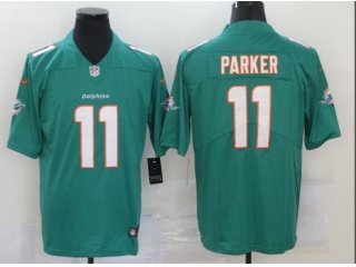 Miami Dolphins #11 DeVante Parker Vapor Untouchable Limited Jersey Green 