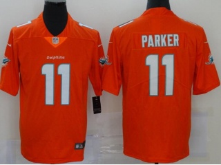 Miami Dolphins #11 DeVante Parker Vapor Untouchable Limited Jersey Orange