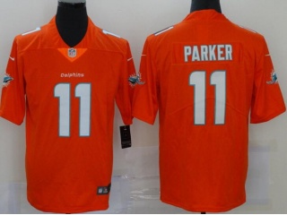 Miami Dolphins #11 DeVante Parker Vapor Untouchable Limited Jersey Orange 