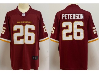 Washington Redskins #26 Adrian Peterson 2020 Limited Jersey Red