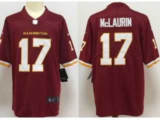 Washington Redskins #17 Terry McLaurin 2020 Limited Jersey Red