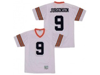 Sonny Jurgensen 9 High School Football Jersey White