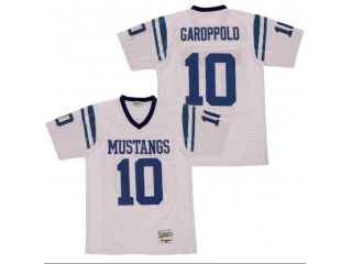 Jimmy Garoppolo 10 High School Football Jersey White