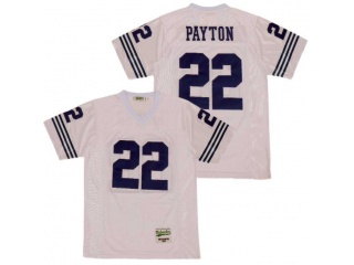 Walter Payton 22 High School Football Jersey White