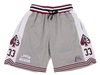 Lower Merion 33 Kobe Bryant Throwback Shorts Gray