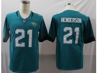 Jacksonville Jaguars 21 CJ Henderson Vapor Limited Jersey Green