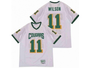 Russell Wilson 11 High School Football Jersey White