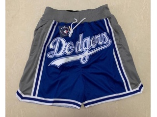 Los Angeles Dodgers Just Don Shorts Blue 