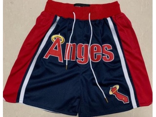 Los Angeles Angels Just Don Shorts Blue