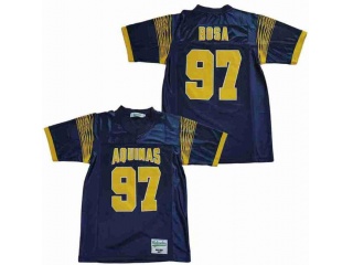 Nick Bosa 97 Aquinas High School Football Jersey Navy Blue