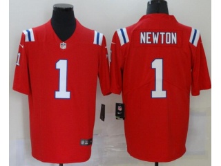 New England Patriots #1 Cam Newton New Limited Jersey Red