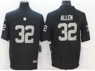 Oakland Raiders #32 Dennis Allen Vapor Limited Jersey Black