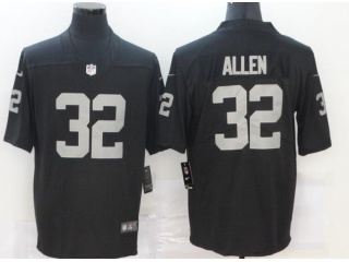 Oakland Raiders #32 Dennis Allen Vapor Limited Jersey Black 