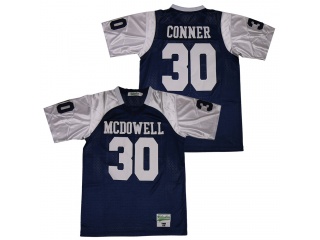 James Conner 30 Mcdowell High School Football Jersey Navy Blue