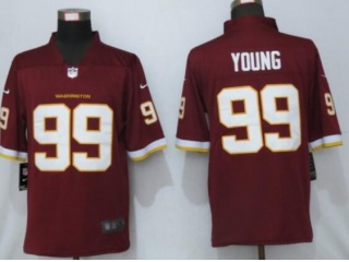 Washington Redskins #99 Chase Young 2020 Limited Jersey Red