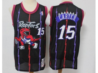 Toronto Raptors #15 Vince Carter Throwback Jersey Black