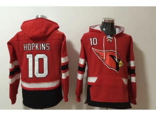Arizona Cardinals #10 DeAndre Hopkins Hoodies Red