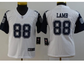 Youth Dallas Cowboys #88 CeeDee Lamb Color Rush Limited Jerseys White