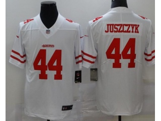 San Francisco 49ers#44 Kyle Juszczyk Vapor Limited Jersey White