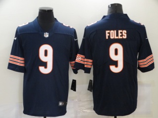 Chicago Bears #9 Nick Foles Vapor Limited Jersey Blue