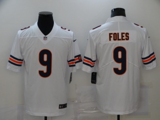 Chicago Bears #9 Nick Foles Vapor Limited Jersey White