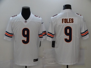 Chicago Bears #9 Nick Foles Vapor Limited Jersey White