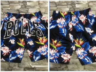 Chicago Bulls Fashion Shorts Floral