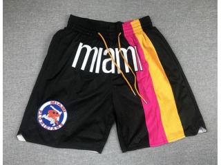 Miami Heat ABA Just Don Shorts Black