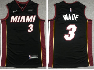 Nike Miami Heat #3 Dwyane Wade Jersey Black