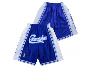 Los Angeles Lakers Creshaw Just Don Shorts Blue