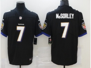 Baltimore Ravens #7 Trace Mcsorley Vapor Limited Jersey Black 