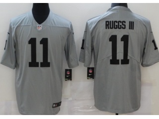 Oakland Raiders #11 Henry Ruggs III Inverted Vapor Untouchable Limited Jersey Gray