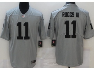 Oakland Raiders #11 Henry Ruggs III Inverted Vapor Untouchable Limited Jersey Gray 