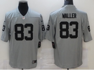 Oakland Raiders #83 Darren Waller Inverted Vapor Untouchable Limited Jersey Gray