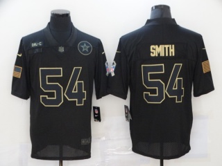 Dallas Cowboys #54 Jaylon Smith Salute to Service Limited Jersey Black