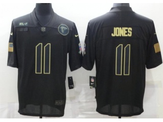 Atlanta Falcons #11 Julio Jones Salute to Service Limited Jersey Black