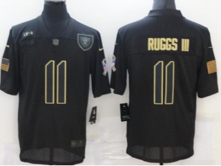 Oakland Raiders #11 Henry Ruggs III Salute to Service Limited Jersey Black