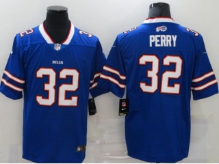 Buffalo Bills #32 Senorise Perry Men's Vapor Untouchable Limited Jersey Blue