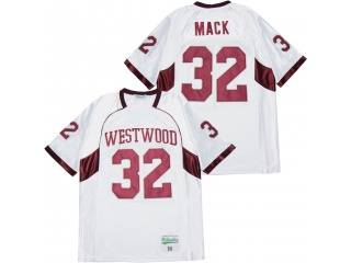 Khalil Mack 32 Westwood High School Football Jersey White