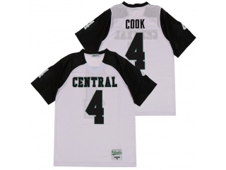 Dalvin Cook 4 Central High School Football Jersey White