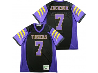 Lamar Jackson 7 Tigers High School Football Jersey Black