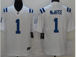 Indianapolis Colts #1 Pat McAfee Vapor Limited Jerseys White